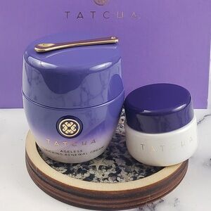 Tatcha Ageless Enriching Renewal Cream + Revitalizing Eye Cream